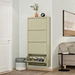 flip drawer shoe storage